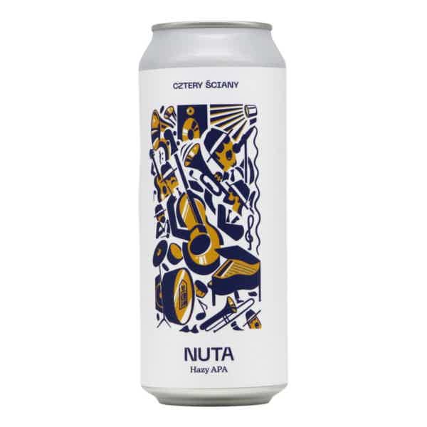 Four Walls NUTA Hazy APA 0,5l 5.2% 0.5L, Beer