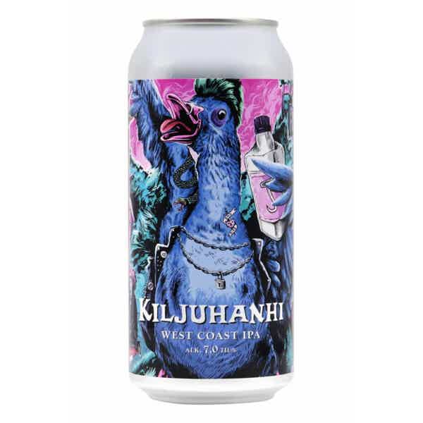 Panimoyhtiö Tuju Kiljuhanhi West Coast IPA 0,44l 7.0% 0.44L, Beer