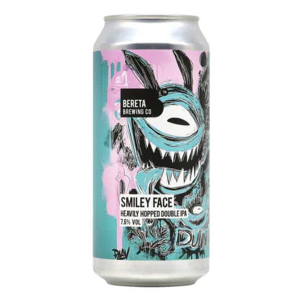 Bereta Smily Face Heavily Hopped Double IPA 0,44l 7.6% 0.44L, Beer