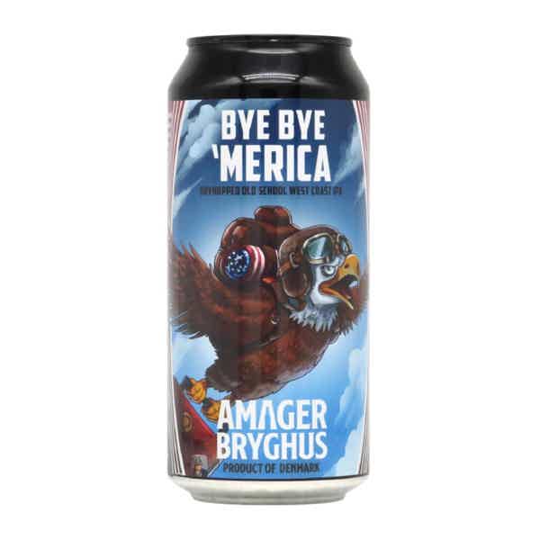 Amager Bye Bye ‘Merica Dryhopped Old School West Coast IPA 0,44l 7.0% 0.44L, Beer