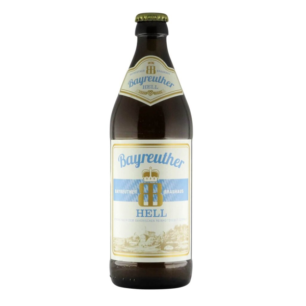 Bayreuther Hell 0,5l 4.9% 0.5L, Beer