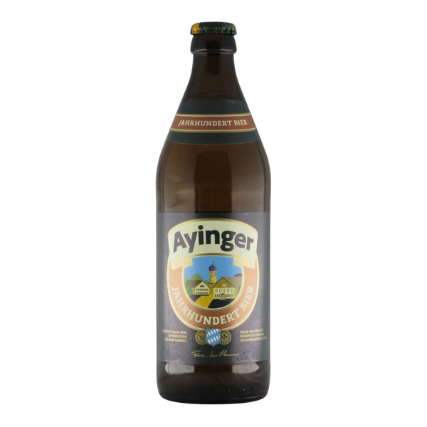 Ayinger Jahrhundert Bier 0,5l 5.5% 0.5L, Beer