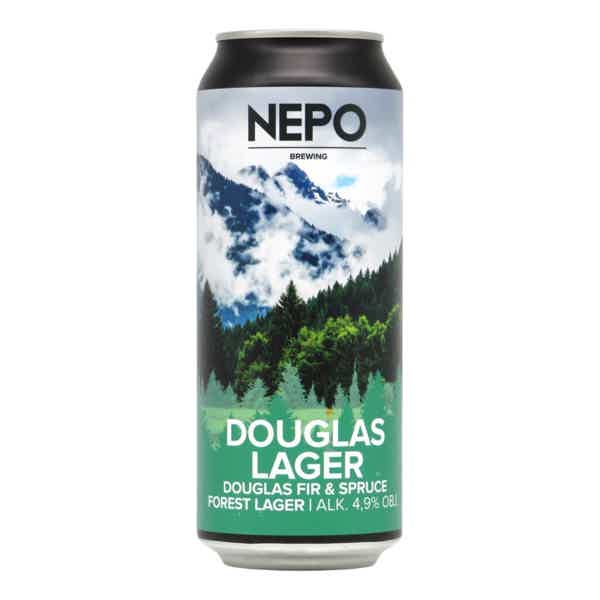 Nepomucen Douglas Lager 0,5l 4.9% 0.5L, Beer