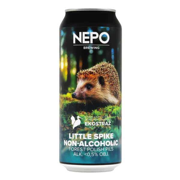 Nepomucen Little Spike Non-Alcoholic Forest Polish Pils 0,5l 0.5% 0.5L, Beer