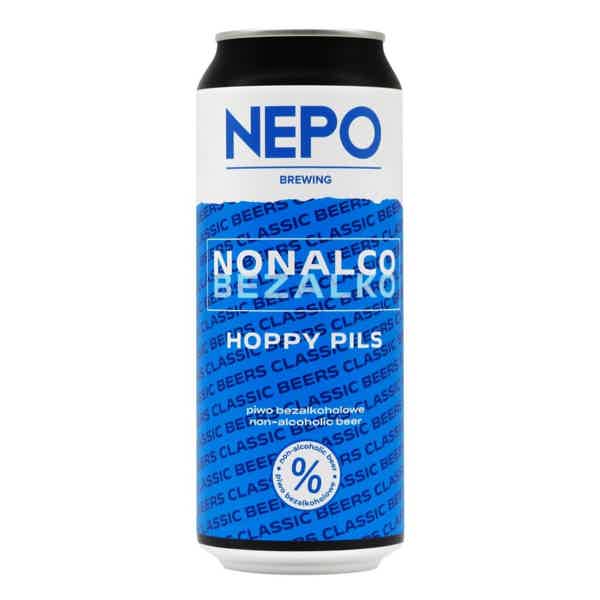 Nepomucen Nonalco Bezalko Hoppy Pils 0,5l 0.5% 0.5L, Beer