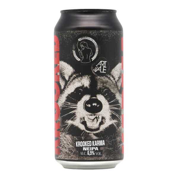 La Superbe/Art Is An Ale KROOKED KARMA NEIPA 0,44l 6.5% 0.44L, Beer