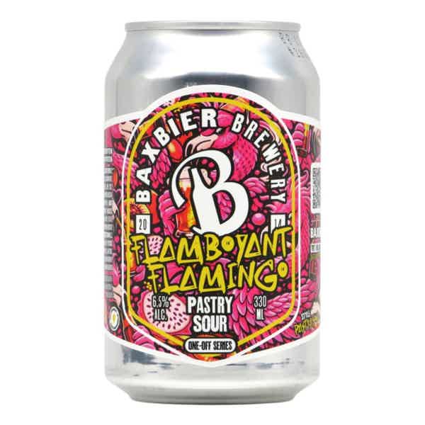 Baxbier Flamboyant Flamingo Pastry Sour 0,33l 6.5% 0.33L, Beer