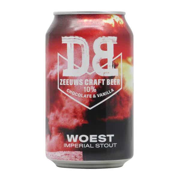 Dutch Bargain Woest Imperial Stout 0,33l 10.0% 0.33L, Beer