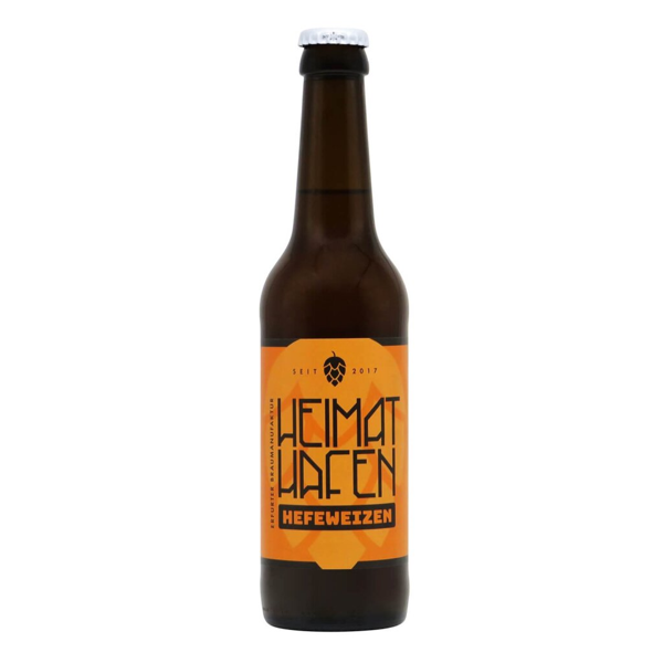 Heimathafen Hefeweizen 0,33l 5.2% 0.33L, Beer