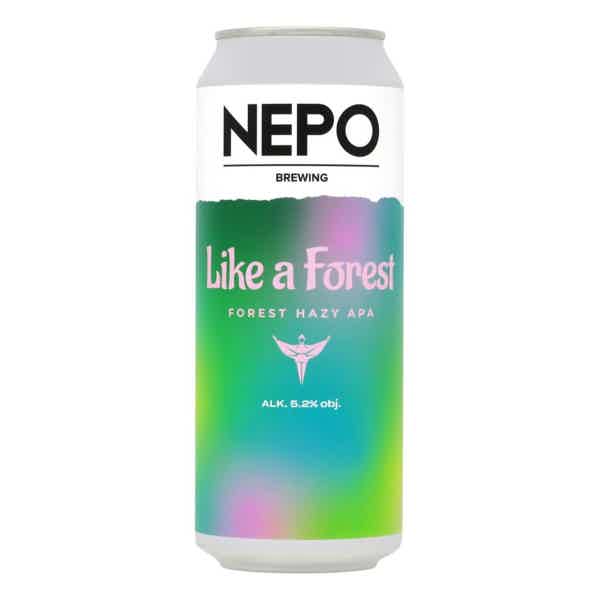 Nepomucen Like A Forest Hazy American Pale Ale 0,5l 5.2% 0.5L, Beer