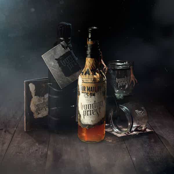 Voodoo Priest Bundle: Voodoo Priest Präsent, Voodoo Priest Talisman Glas
