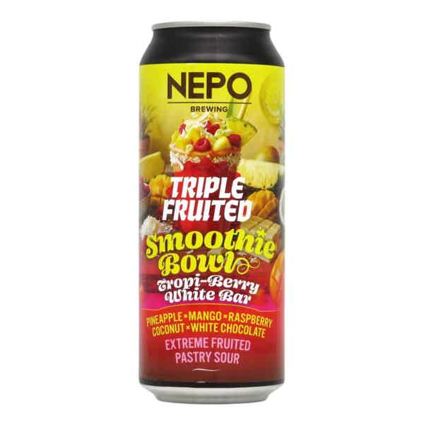 Nepomucen Smoothie Bowl: Tropi-Berry White Bar Extreme Fruited Pastry Sour 0,5l 6.2% 0.5L, Beer