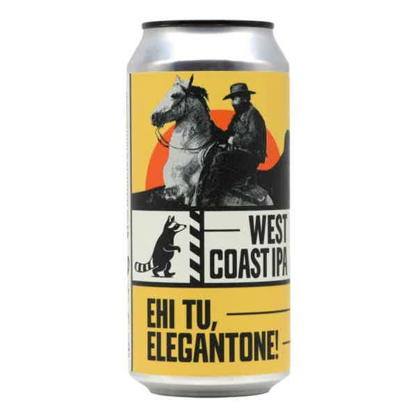 Wild Raccoon Ehi Tu, Elegantone! West Coast IPA 0,44l 6.8% 0.44L, Beer