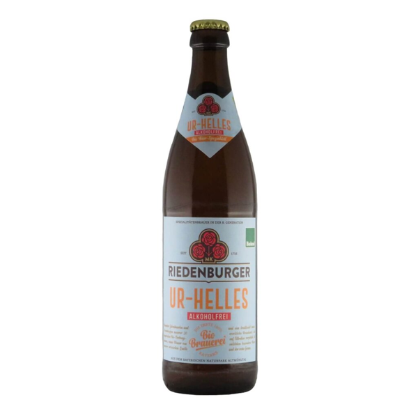 Riedenburger Ur-Helles Alkoholfrei BIO 0,5l 0.5% 0.5L, Beer