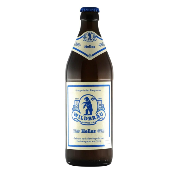 Wildbräu Hell 0,5l 5.0% 0.5L, Beer