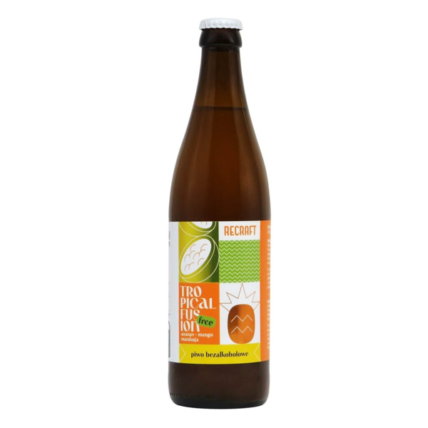 ReCraft Bezalkoholowe Tropical Fusion Non-Alcoholic IPA 0,5l 0.5% 0.5L, Beer