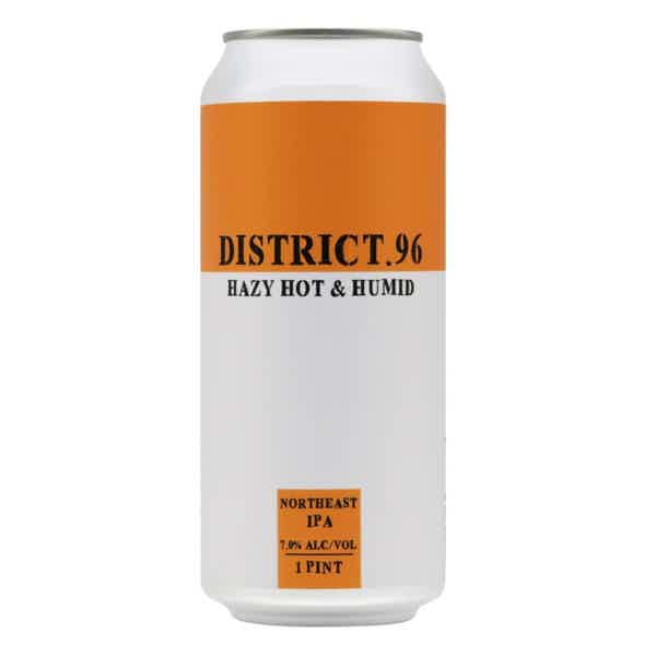 District 96 Hazy Hot & Humid New England IPA 0,473l 7.0% 0.473L, Beer