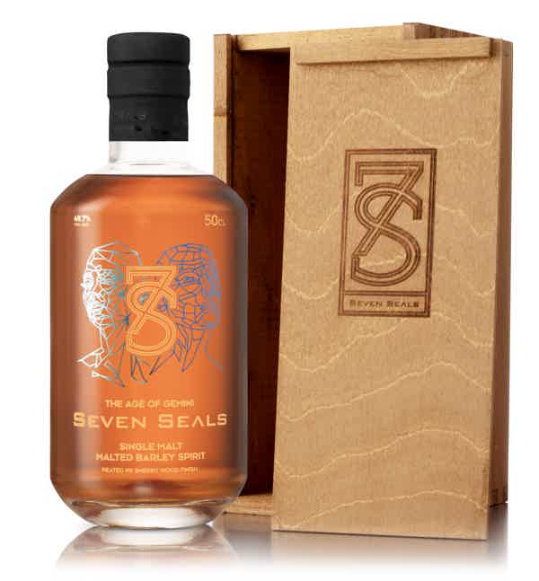 Seven Seals The Age of Gemini Peated PX Sherry Wood Finish 49.7% 0.5L, Spirits