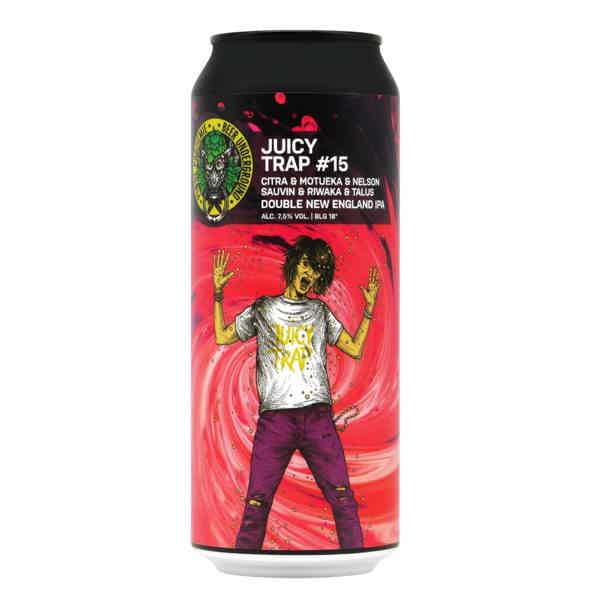 Beer Underground Juicy Trap #15 Double NEIPA 0,5l 7.5% 0.5L, Beer