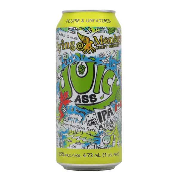 Flying Monkeys Juicy Ass IPA 0,473l 6.5% 0.473L, Beer