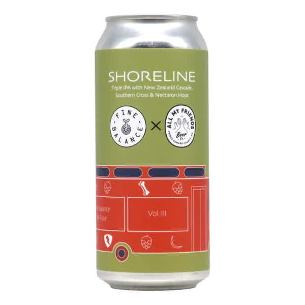 Fine Balance/All My Friends Shorline Triple NEIPA 0,473l 10.0% 0.473L, Beer