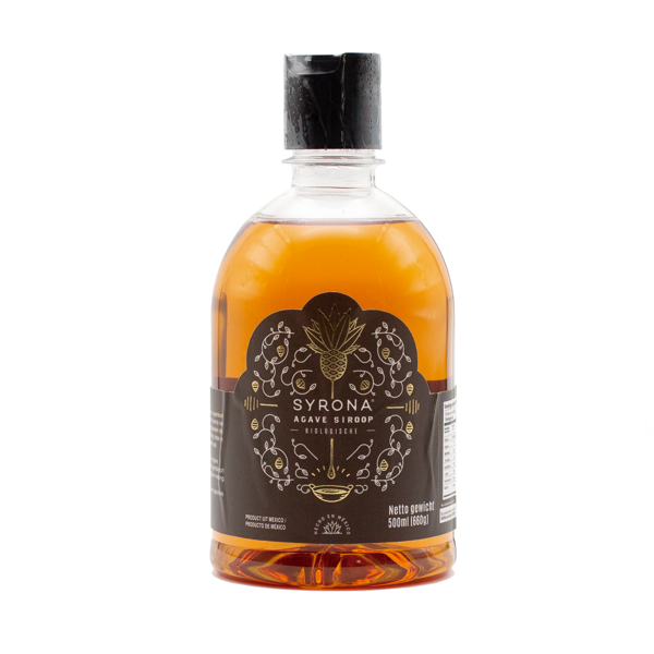 Syrona biologische agavesiroop 500ml | Mexico 0.0% 0.5L, Non alcohol