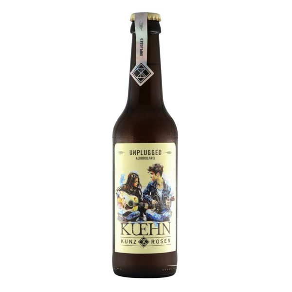 Kuehn Kunz Rosen Unplugged Alkoholfreies Pale Ale 0,33l 0.5% 0.33L, Beer