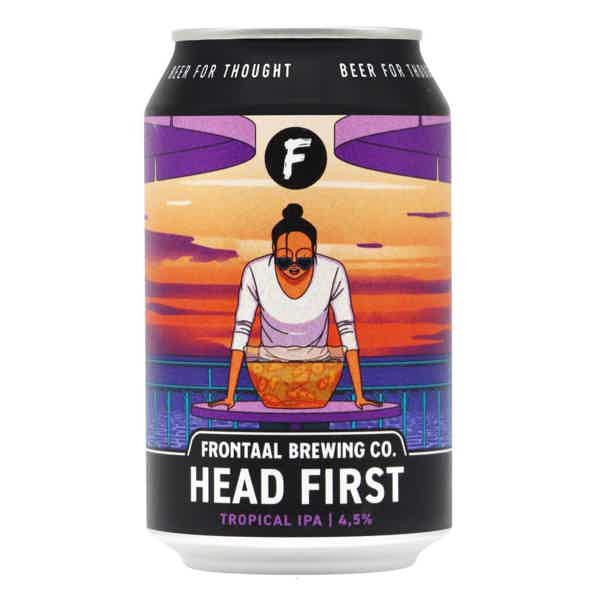 Frontaal Head First Tropical IPA 0,33l 4.5% 0.33L, Beer