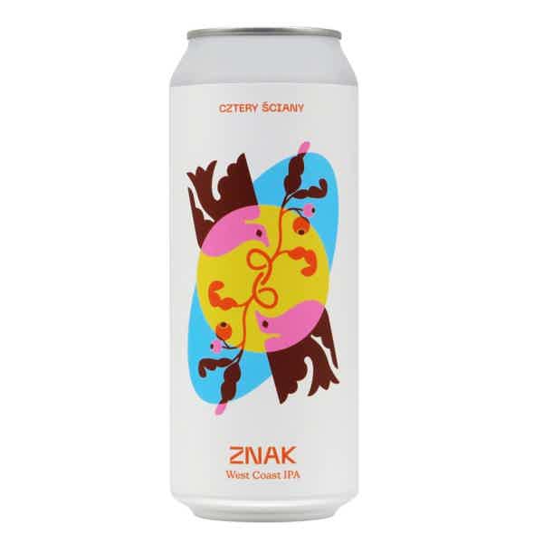 Four Walls ZNAK West Coast IPA 0,5l 7.1% 0.5L, Beer