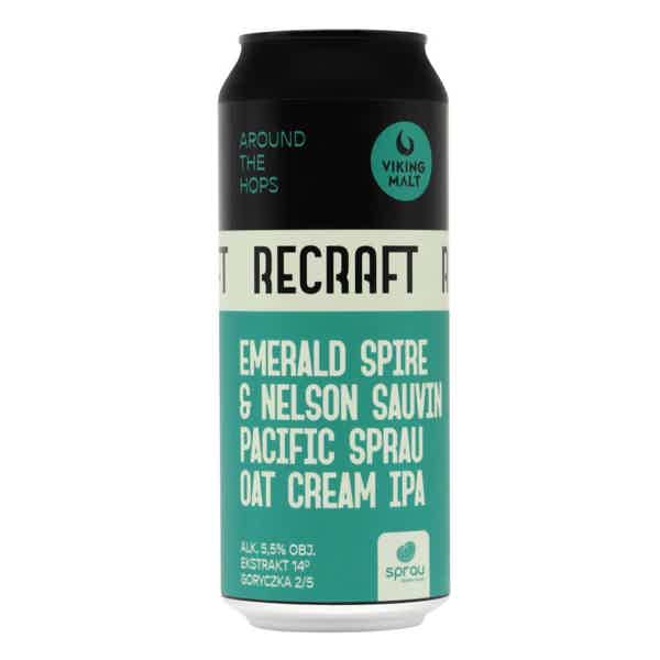 ReCraft Emerald Spire & Nelson Sauvin Pacific Sprau Oat Cream IPA 0,5l 5.5% 0.5L, Beer