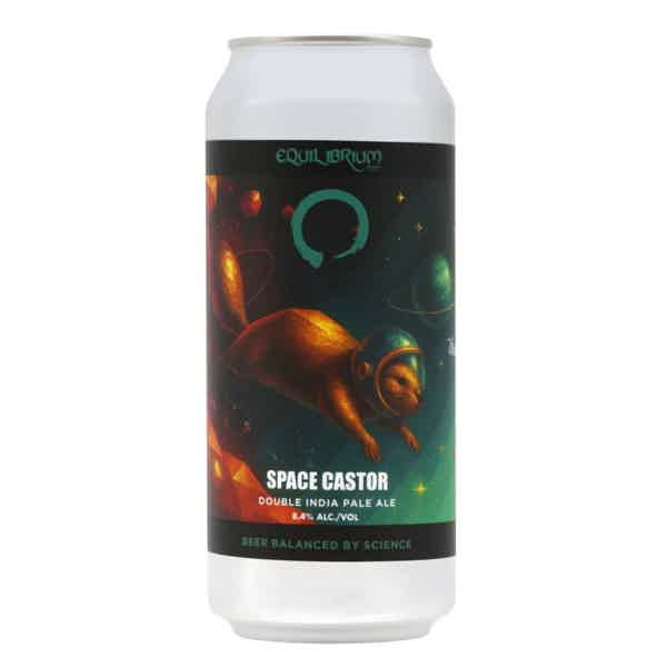 Equilibrium/Trippin Animals Space Castor Double NEIPA 0,473l 8.4% 0.473L, Beer