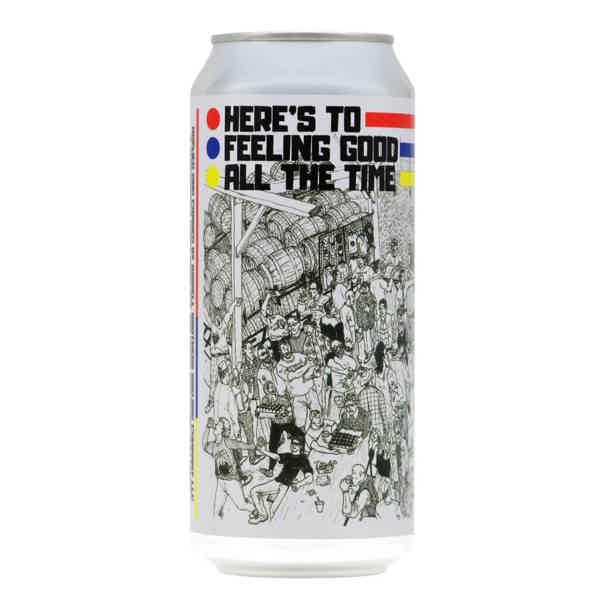 Bissell Brothers Here's To Feeling Good All The Time Double NEIPA 0,473l 7.8% 0.473L, Beer