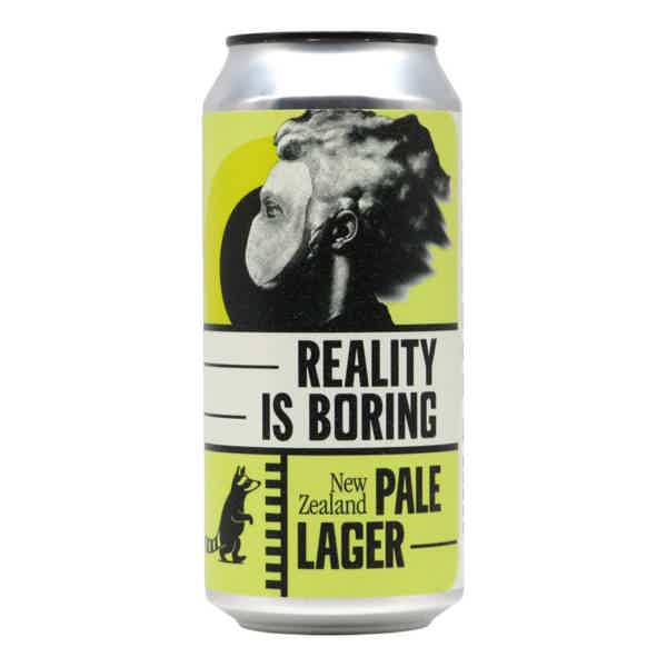 Wild Raccoon Reality Is Boring NZ Pale Lager 0,44l 4.8% 0.44L, Beer