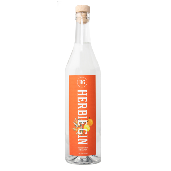 Herbie Organic Gin 37.5% 0.7L, Spirits