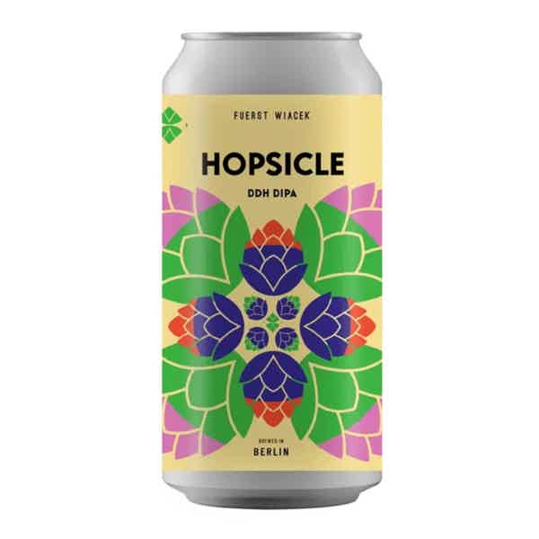 Fuerst Wiacek x Verdant Hopsircle DDH Double IPA (NEW BATCH 26) 0,44l 8.0% 0.44L, Beer