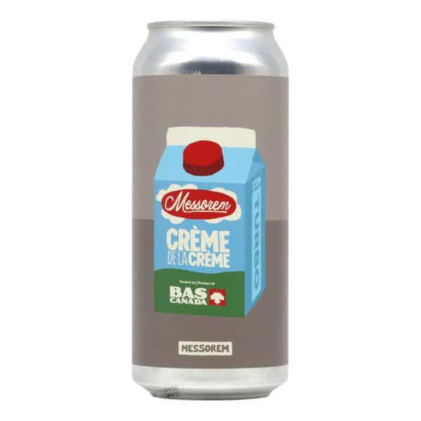 Messorem/Brasserie du Bas-Canada Crème De La Crème - XTRM TURBO Double NEIPA 0,473l 8.0% 0.473L, Beer