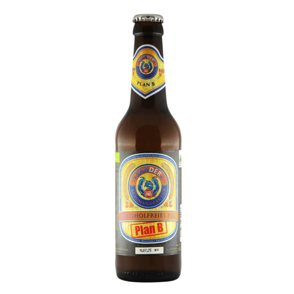 Sander Alkoholfreies Pils Plan B 0,33l 0.5% 0.33L, Beer
