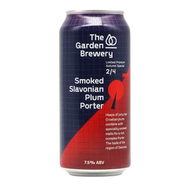 The Garden Brewery Smoked Slavonian Plum Porter 0,44l 7.5% 0.44L, Beer