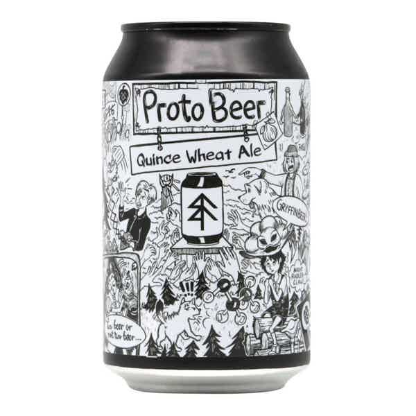 Black Forest ProtoBeer Wheat Ale mit Quitte 0,33l 0.0% 0.33L, Beer