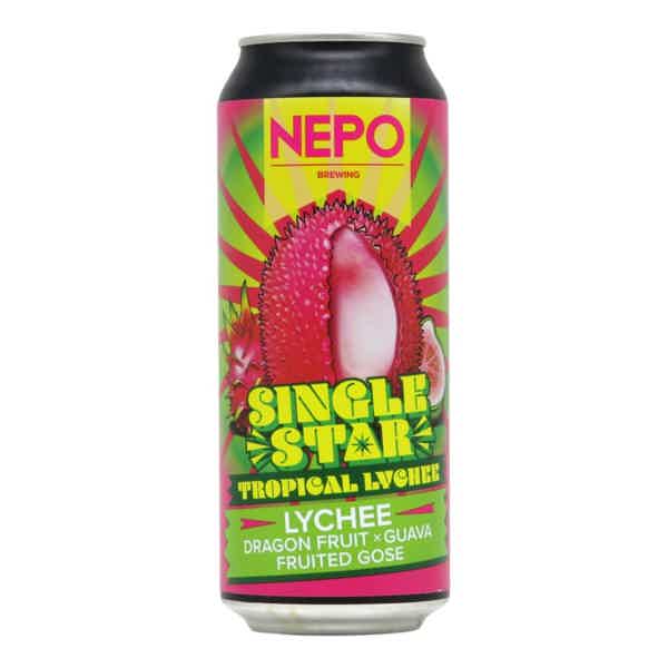 Nepomucen Single Star: Tropical Lychee Fruited Gose 0,5l 4.4% 0.5L, Beer