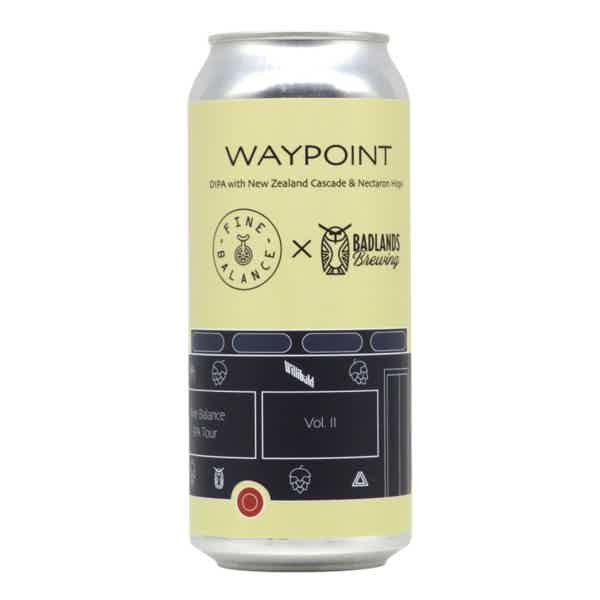 Fine Balance/Badlands Waypoint Double NEIPA 0,473l 8.0% 0.473L, Beer
