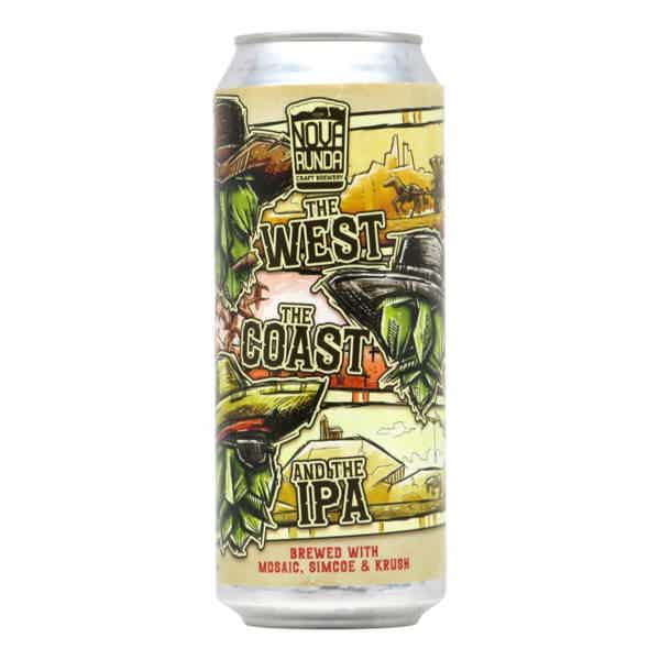 Nova Runda The West, The Coast And The IPA American IPA 0,5l 6.1% 0.5L, Beer