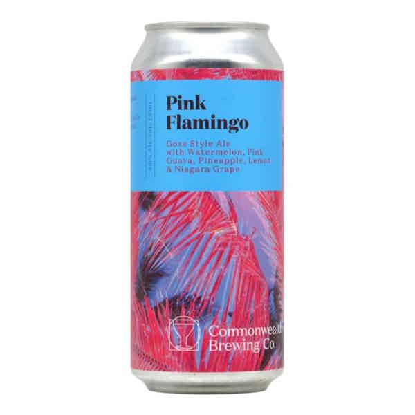 Commonwealth Pink Flamingo Fruited Sour Gose 0,473l 6.0% 0.473L, Beer