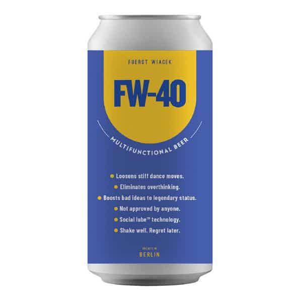 Fuerst Wiacek FW-40 Multifunctional Beer Lager (NEW BATCH 26) 0,44l 3.4% 0.44L, Beer