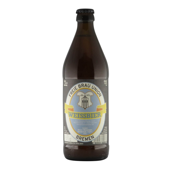 Freie Brau Union Bremen Weissbier 0,5l 5.5% 0.5L, Beer