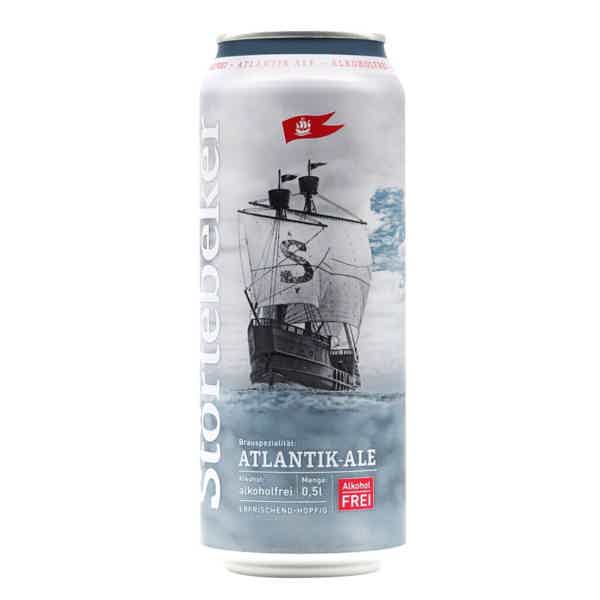 Störtebeker Atlantik Ale Alkoholfrei 0,5l Dose 0.5% 0.5L, Beer
