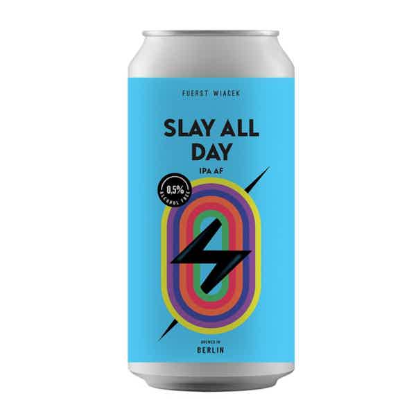 Fuerst Wiacek Slay all Day w/ YCH IPA 0,44l 0.5% 0.44L, Beer