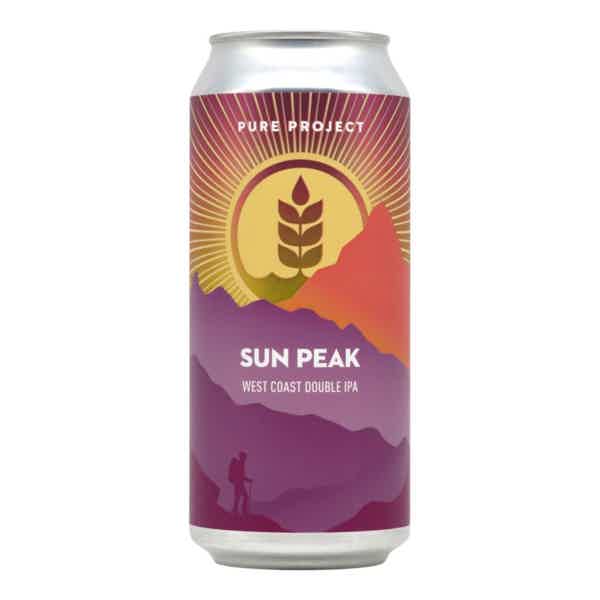 Pure Project Sun Peak Double West Coast IPA 0,473l 8.5% 0.473L, Beer