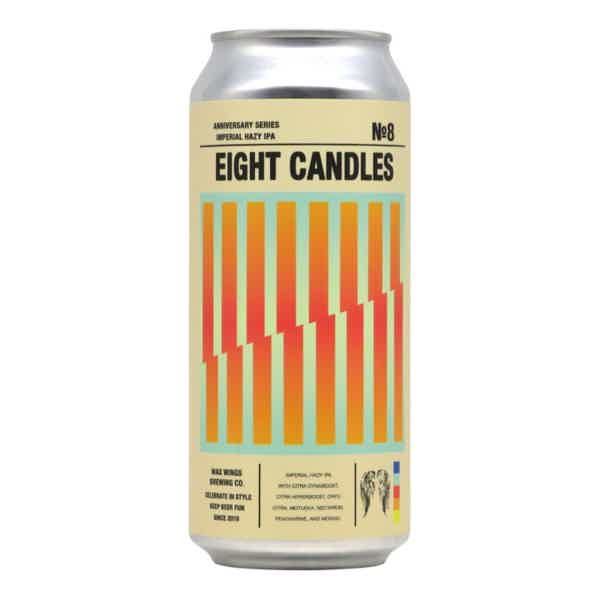 Wax Wings Eight Candles Triple NEIPA 0,473l (8th Anniversary) 10.0% 0.473L, Beer