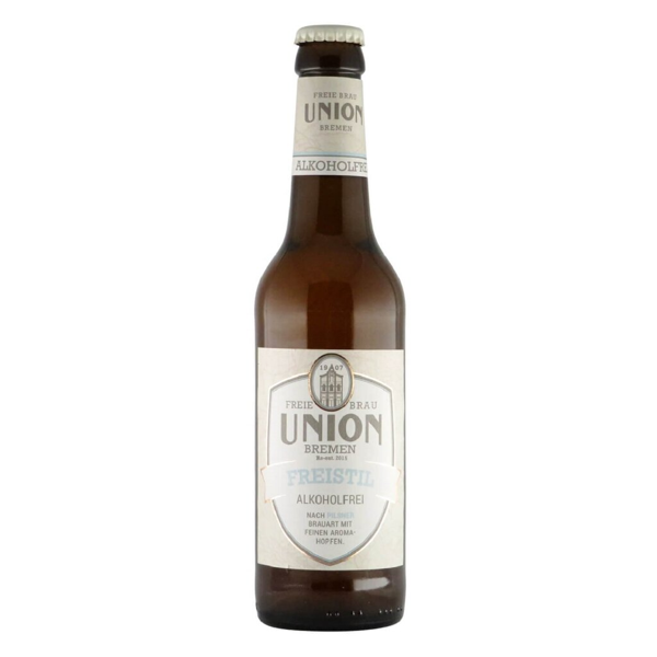Freie Brau Union Bremen Pilsner alkoholfrei 0,33l 0.5% 0.33L, Beer